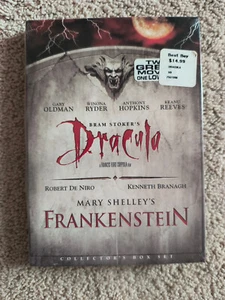 New Sealed Bram Stoker’s Dracula / Mary Shelley’s Frankenstein (DVD) Hopkins - Picture 1 of 2