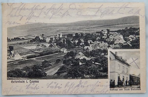 AK Hettenhain mit Gasthaus von Jacob Diefenbach gel. 1932 - Picture 1 of 3