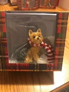 Sandicast Yorkshire Terrier Christmas Ornament-BRAND NEW-Ships N 24h - Picture 1 of 3