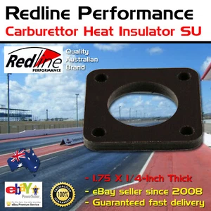 Nuevo aislante térmico carburador Redline SU 1,75 x 1/4 pulgadas de espesor - Imagen 1 de 1