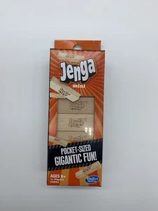 Hasbro Gaming JENGA Mini Game Pocket Size NEW Toy Boxed Family Fun - Picture 1 of 3