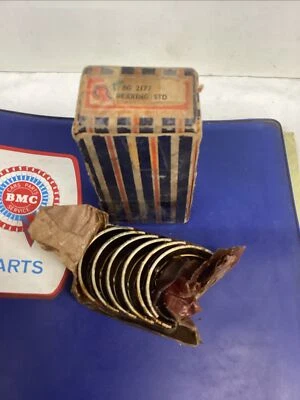 Rodamientos principales Austin Mini 850 A30 A35 A40 Morris Minor II 1000 NOS BMC en caja estándar Foto 1 de 3