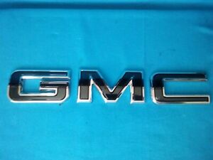 2019-24 Sierra  Chrome BLACK ICE GMC Emblems MULTI PRO Tailgate OEM 2500 3500 HD