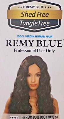 KARA 100% Virgin Human Hair Pure Argan Oil -Body Wave- Remy Blue - Image 1 of 2