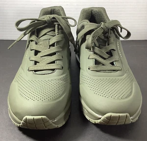 Skechers Donna Uno Stand On Air Sneaker Raffreddate ad Aria Memory Foam Oliva Taglia 7 SN73690 - Foto 1 di 7