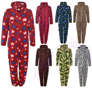 Traje de lana unisex con capucha todo en una pieza para niños talla 7-13 años - Imagen 1 de 9