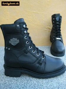 Harley Davidson Boots Haines negro culto botas de motorista talla 45 - Imagen 1 de 6