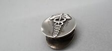 WWII Sterling Army Medical Corps Combat Medic Hat Home Front Sweetheart Pendant