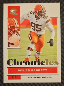 2021 Panini Chronicles #25 Myles Garret! Cleveland Browns DE - Picture 1 of 6