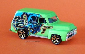 2011 Matchbox Loose 1955 Ford F-100 Delivery Lime Green Enjoy PB Energy Drink - Picture 1 of 1