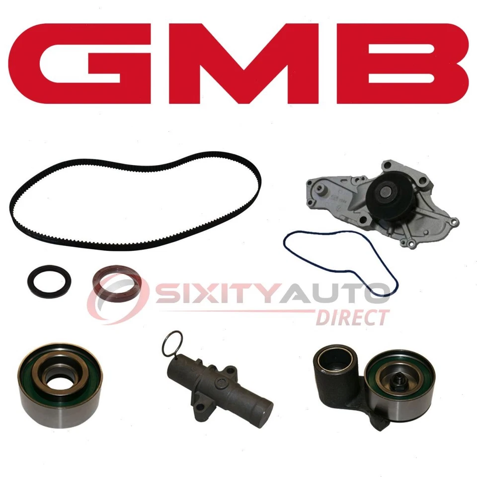 GMB Timing Belt Kit with Water Pump for 2010-2013 Acura ZDX 3.7L V6 - Engine uq Foto 1 de 4
