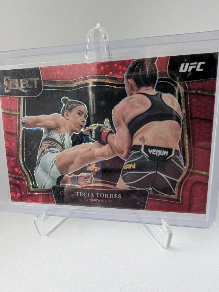 2023 Panini Select H2 - #265 Octagon side Red Disco - Tecia Torres /99 - Image 1 of 2