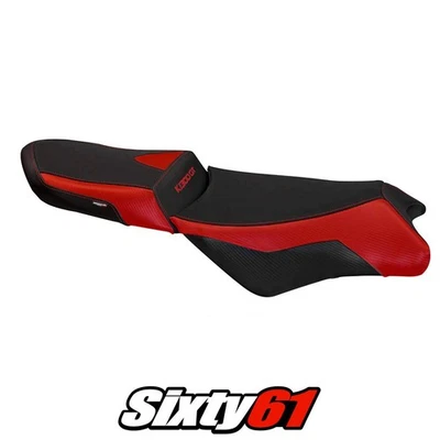 Cubierta de asiento BMW K1300GT 2009 2010 2011 Tappezzeria Comfort rojo negro Foto 1 de 4