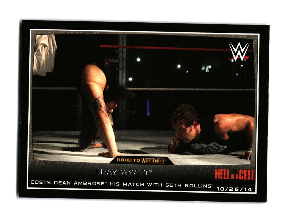 2015 Topps WWE Road to Wrestlemania Bray Wyatt 57 - Image 1 of 2