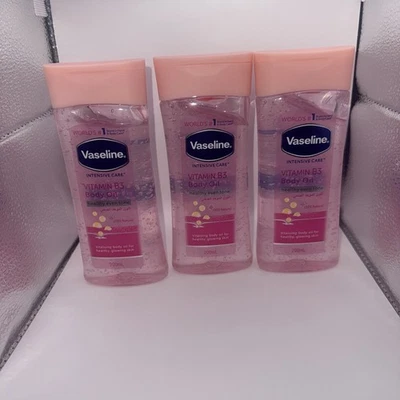Vaselina Cuidado Intensivo Vitamina B3 Aceite Corporal 200ml Set (3) Foto 1 de 4