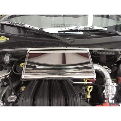 Cubierta de tocador central para Chrysler PT Cruiser 2001-2005 [acero inoxidable/pulido] Foto 1 de 2