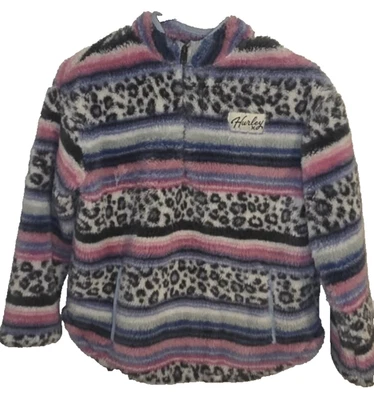 Pulôver Hurley Sherpa em excelente estado usado para meninas tamanho 10/12  - Imagem 1 de 4