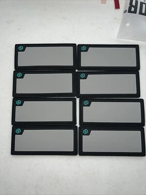 Savior Equipment 8 Pack Rubber PVC Hook & Loop Label Patch/ Morale Patch