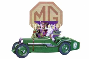 MG Auto British Auto Automobil Werbung Print - Bild 1 von 1