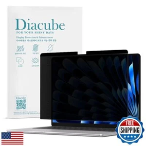 Diacube Magnetic Privacy Screen Protector for MacBook Air 15 Inch (2024 M3), - Picture 1 of 5
