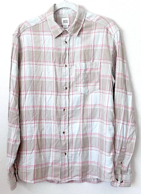 BDG Urban Outfitters Vintage Flannel Mens Size Small Button Holiday Fall Winter - Image 1 of 4