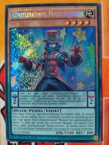 KÜNSTLERKUMPEL PENDELZAUBERER - BOSH-DE090 Secret Rare / 1. Auflage Near Mint - Bild 1 von 3