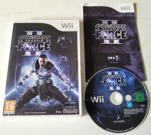 Star Wars Le Pouvoir De La Force II - Nintendo Wii - PAL - Complet - Imagen 1 de 4