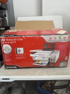 Lexmark X4550 All-In-One Wireless Inkjet Printer - Picture 1 of 8