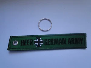 Schlüsselanhänger/Key-ring   Heer German Army  ca 13x2,5, cm  - Picture 1 of 1