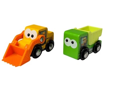 Vehículos de madera J’Adore, camión volquete y vehículos Bobcat Foto 1 de 4