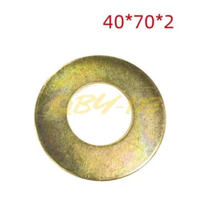 6pc 40x70x2mm Bucket Pin Shim Iron Excavator Skid Steer For Cat Bobcat Komatsu - Imagen 1 de 4