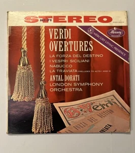 VERDI Overtures Antal Dorati London Orchestra Record Album Viny| - Picture 1 of 5