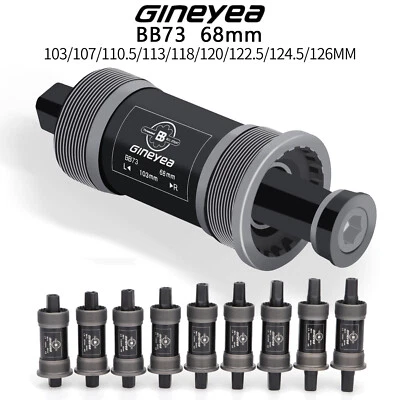 BUCKLOS Staffa inferiore conica quadrata bicicletta per cuscinetti Shimano sigillati cartuccia pedivella