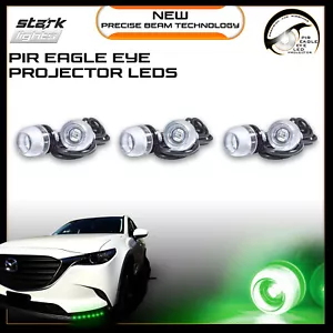 Eagle Eye 18mm Projector PIR GREEN LED Fog Light DRL Backup Signal Bulbs - 6 PCS - Bild 1 von 5