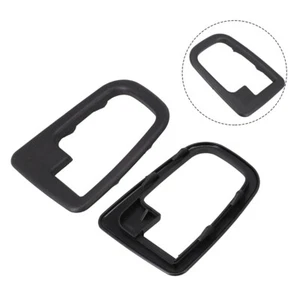 For BMW E36 1992-99 Z3 96-02 Interior Left & Right Door Handle Cover Trims Black - Picture 1 of 9