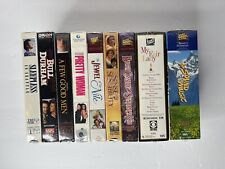 VHS Movies Assorted Lot Of 9 - New Sealed - Pretty Woman, Sleepless In Seattle