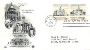 13. United States FDC 1979 American architecture - Picture 1 of 2
