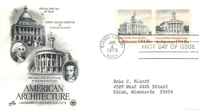 13. United States FDC 1979 American architecture - Image 1 of 2