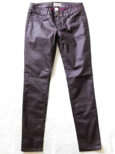 Mudd Junior Skinny Legging Jeans Jegging Gr. 5 Stretch weinrot beschichtet - Bild 1 von 4