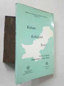 Baart, Joan L. G: textos de Kalam Kohistani. Islamabad, 2004. 291 páginas. Cubierta para tarjeta - Imagen 1 de 5