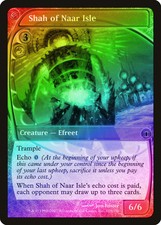 Shah of Naar Isle FOIL Future Sight NM Red Rare MAGIC GATHERING CARD ABUGames