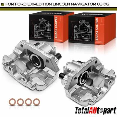Disc Brake Caliper with Bracket for Ford Expedition 2003-2006 Lincoln Navigator - Image 1 of 4