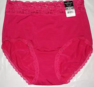 Neu mit Etikett Vanity Fair schmeichelhafte Spitze 13281 Slip Höschen 6 M 7 L 8 XL 9 2X CLRS - Bild 1 von 14