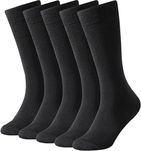 5 Pairs Socks Thermal Thick Winter Warm Cozy Hiking Work Boot Socks for Outdoor - Picture 1 of 12