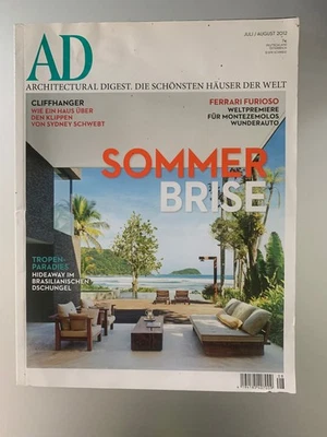 AD Architectural Digest. Zeitschrift die schönsten Häuser der Welt Jul/Aug.2012 - Bild 1 von 3