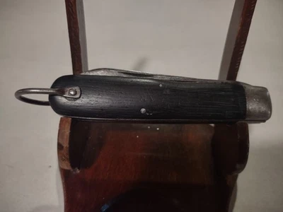 Cuchillo de electricistas Case Tested XX, asas de madera 1920-1940, 2 hojas, usado Foto 1 de 4