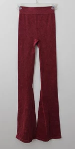 No Boundaries Damen Schlag Leggings Rot Größe M Neu ohne Etikett - Bild 1 von 3