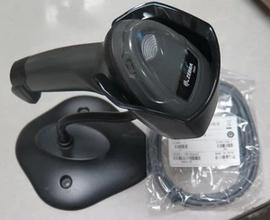 Motorola Zebra Symbol Barcode Scanner DS2208-SR00007ZZWW w/ Stand USB 1D - Picture 1 of 9