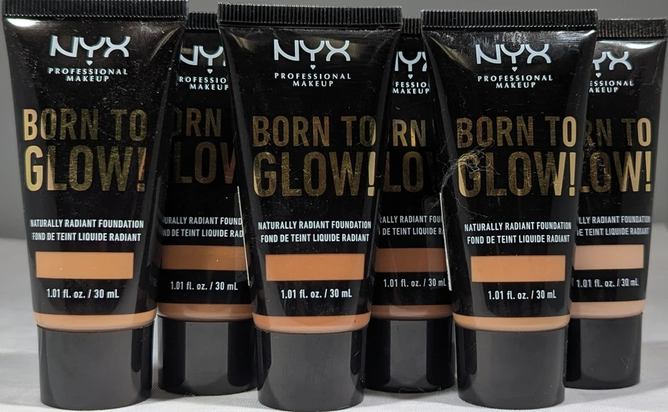NYX Born To Glow! Naturally Radiant Foundation, 1 oz. - CHOOSE SHADE! - Image 1 of 1
