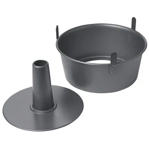 Angel Food Cake Pan with Cooling Feet, 2-Piece Nonstick Tube Pan, 9.5 Inch Ca... - Picture 1 of 6